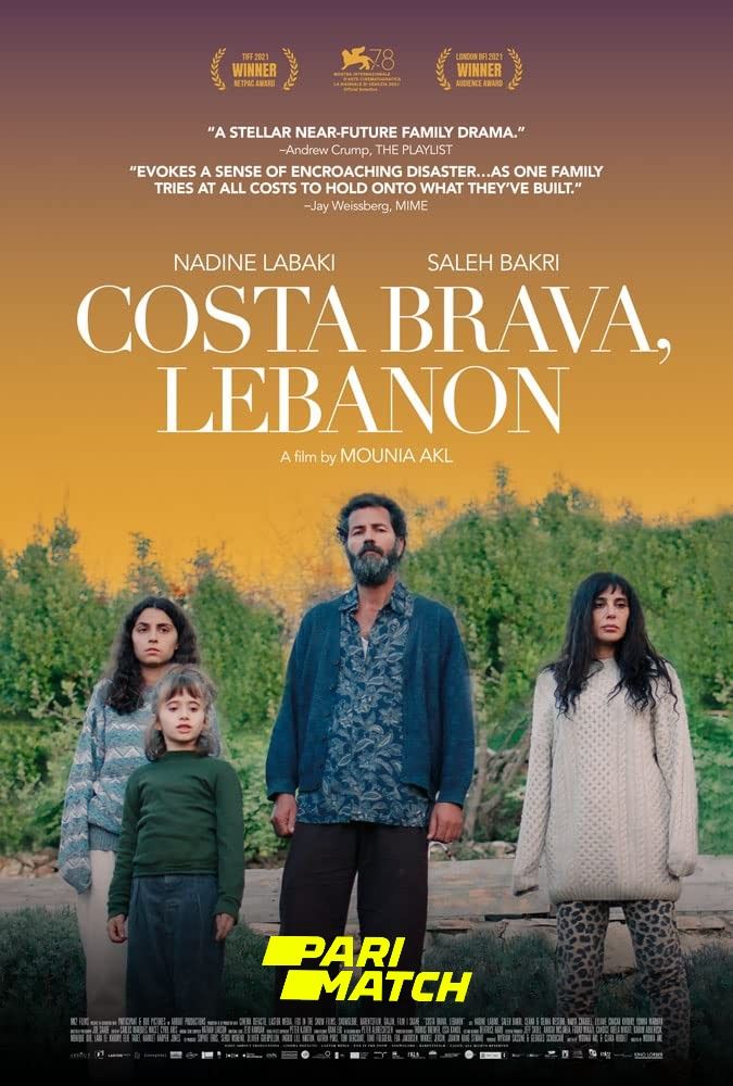 poster of Costa Brava Lebanon (2021) Hindi [Voice Over] Dubbed CAMRip